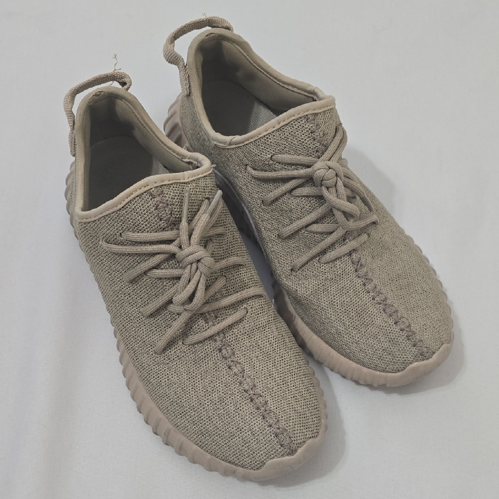 YZY ADIDAS Tan Knit Sneakers MEN 10
